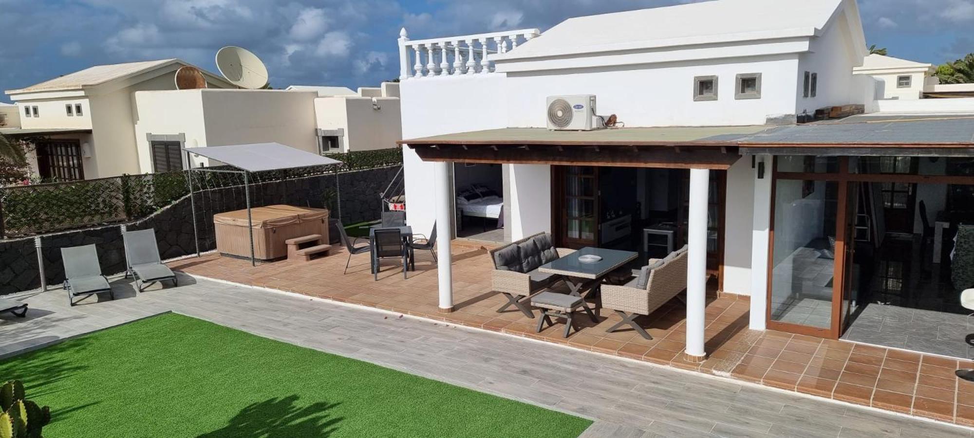 Casa De Nefertiti Villa Playa Blanca  Kültér fotó